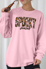 UL240P-E3105 Spooky Season Halloween Plus Long Sleeve Tee $17