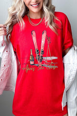 5000P-E3187 Apres Ski Club Graphic Plus Heavy Cotton Tee $12.75