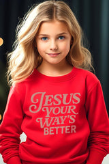 UL180B-E3114Z Christian Kids Graphic Sweatshirt $20