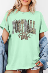 5000-E3132 Camo Football Graphic Heavy Cotton Tee $9