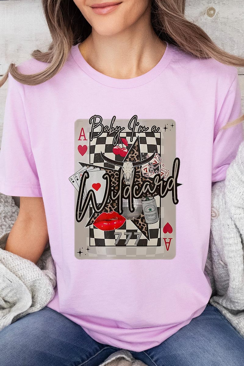US3001P-E3099 Retro Wildcard Graphic Plus Tee $16