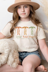 US3001Y-E3111Z Grateful Thankful Blessed Kids Graphic Tee $11