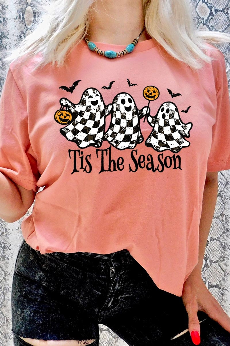US3001P-E3124 Retro Ghosts Graphic Plus Tee $16
